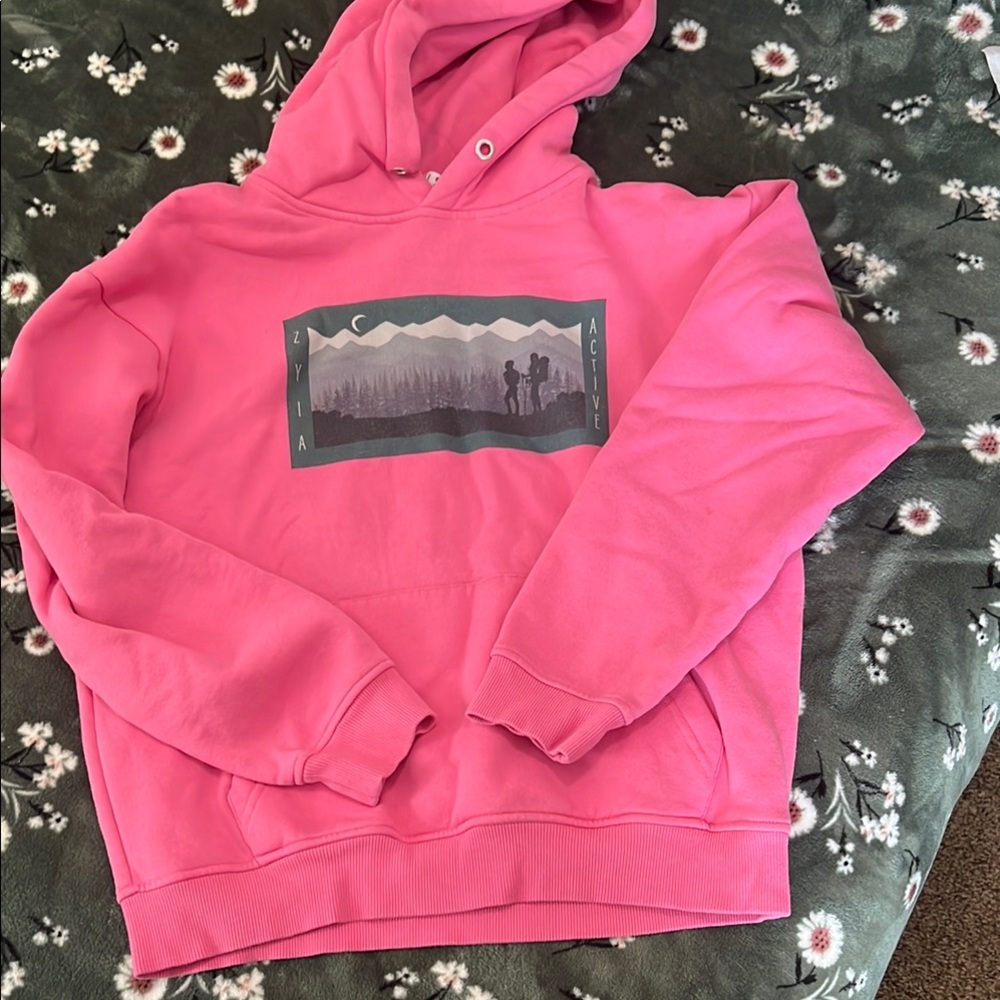 ZYIA Active Pink Hoodie